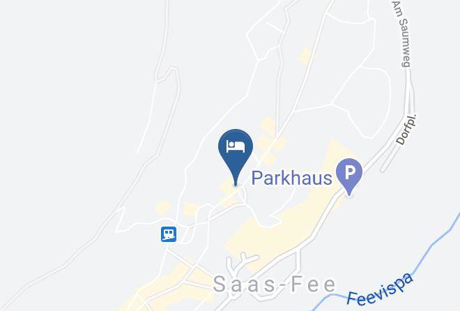 Visp - Hotel Allalin Saas Fee Maps