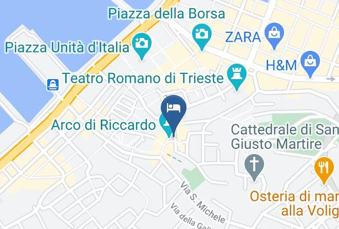Trieste - Hotel Allarco Maps