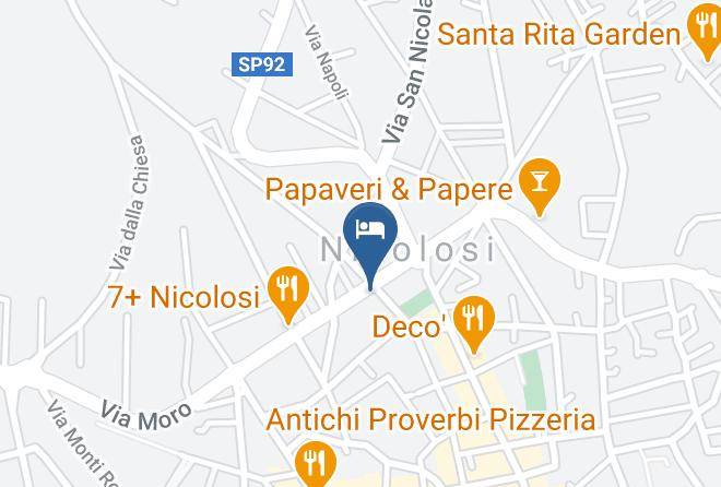 Catania - Hotel Alle Pendici Maps