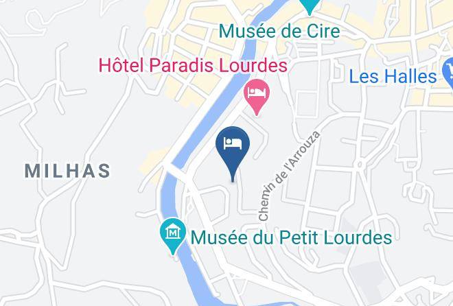 Hautes Pyrenees - Hotel Alliance Lourdes Maps