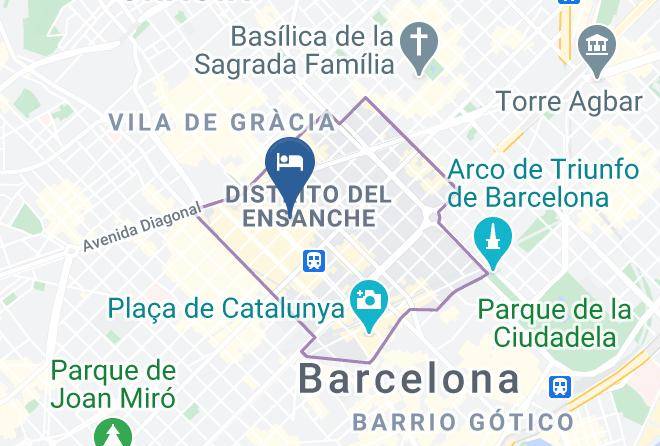 Barcelona - Hotel Alma Barcelona Maps