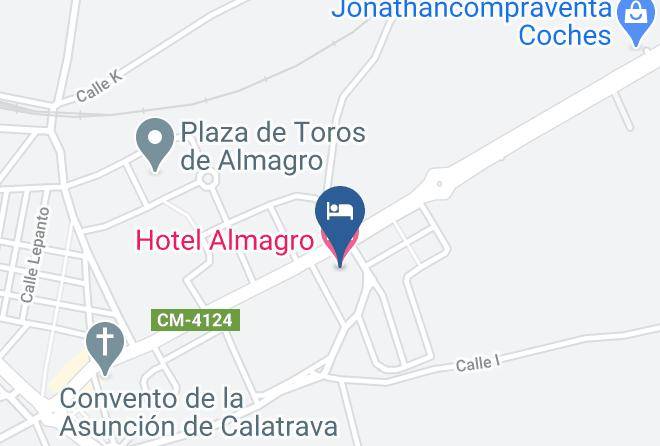 Ciudad Real - Hotel Almagro Maps