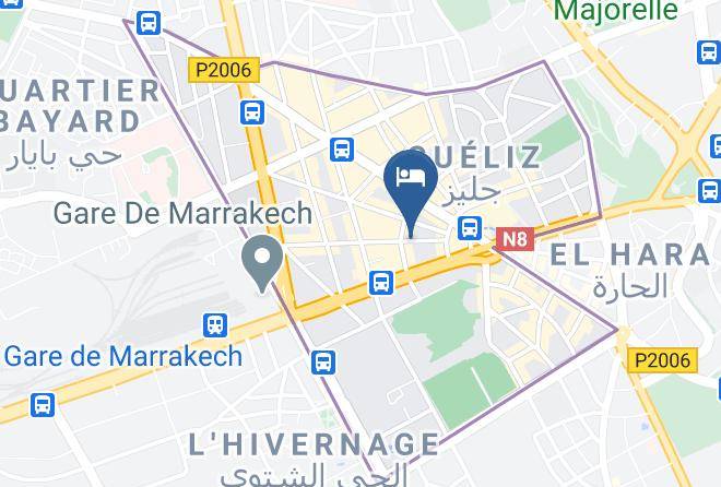 Marrakesh - Hotel Almas Maps