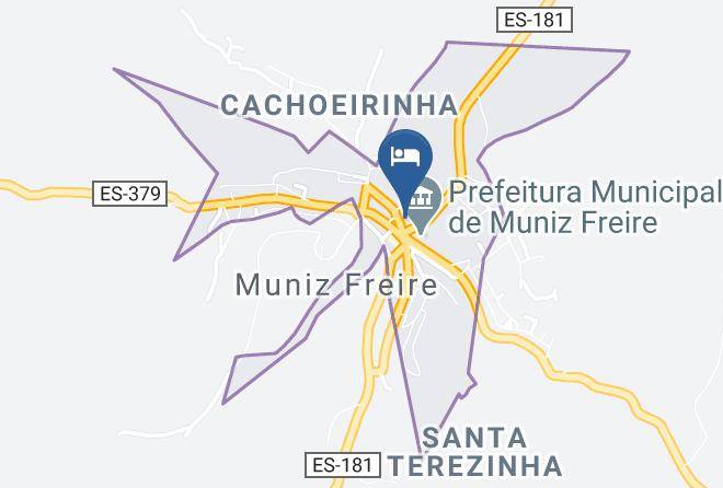 Muniz Freire - Hotel Almeida Maps