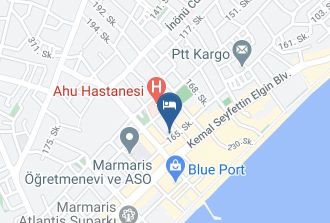 Marmaris - Hotel Almena Maps