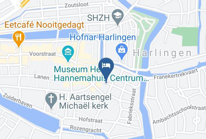 Stadslogement Harlingen Map