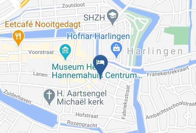 Gemeente Harlingen - Hotel Almenum Het Sfeervolle Stadslogement Maps