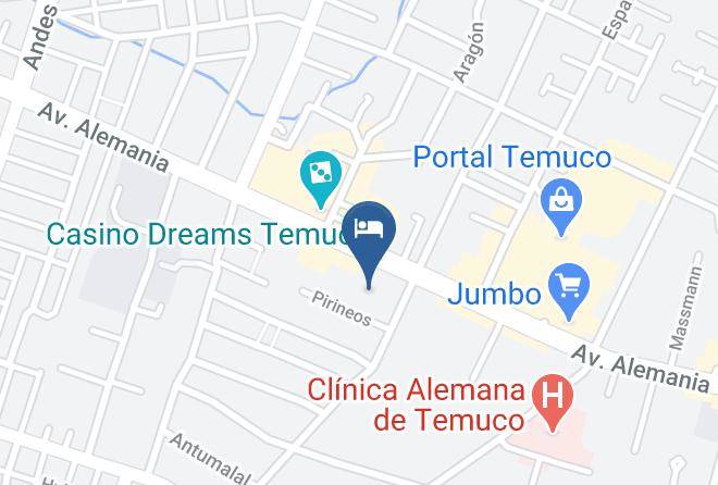 Cautin Province - Hotel Almeria Maps