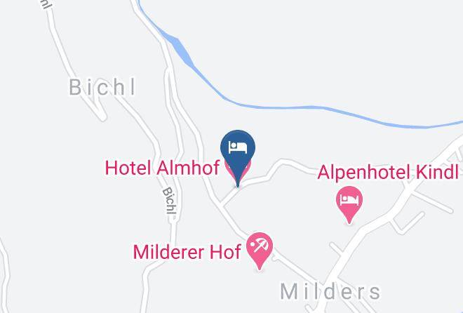 Innsbruck Land - Hotel Almhof Maps