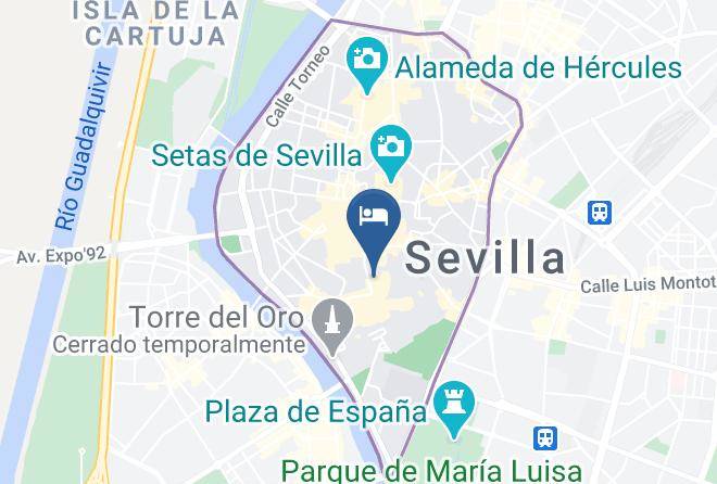 Seville - Hotel Alminar Maps