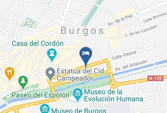 Burgos - Crisol Almirante Bonifaz Maps