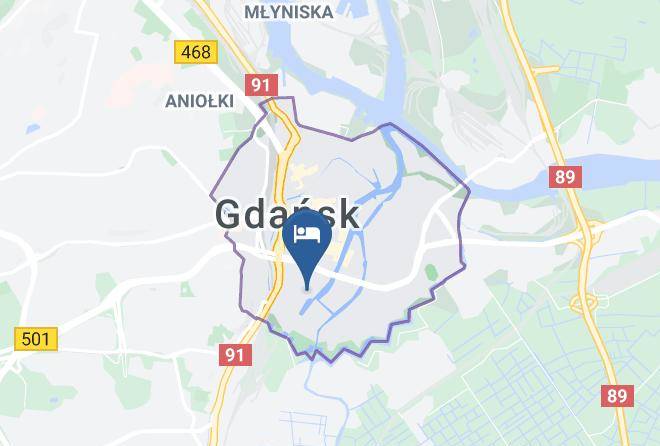 Gdansk - Hotel Almond Business & Spa Gdansk Maps