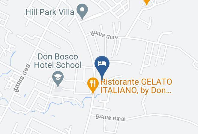 Preah Sihaknuk Town - Hotel Almond Maps