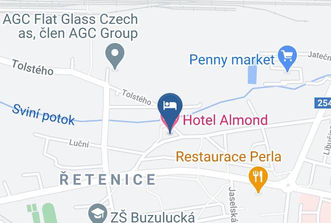 Teplitz - Hotel Almond Maps