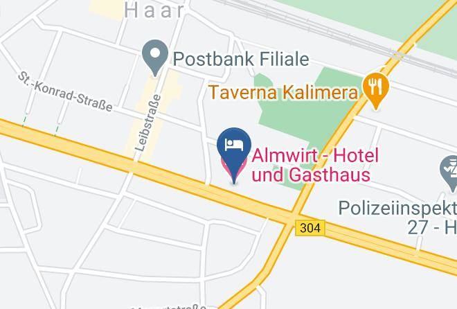 Almwirt Hotel Und Gasthaus Map