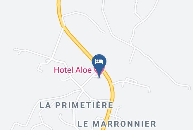 Hotel Aloe Map