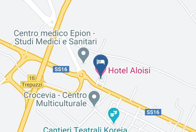 Lecce - Hotel Aloisi Maps