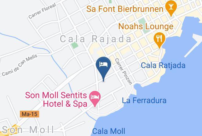 Baleares - Hotel Alondra Maps