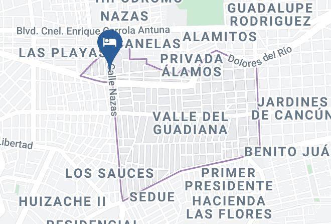 Hotel Alondra Map
