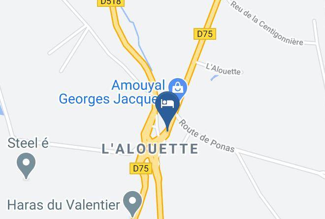Hotel Alouette Map