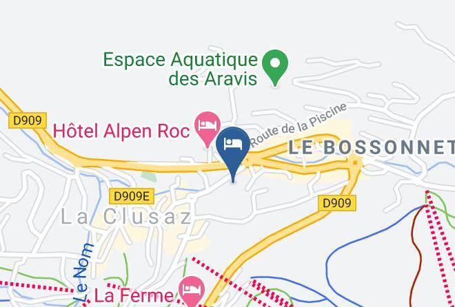 Haute Savoie - Hotel Alp'hotel Maps