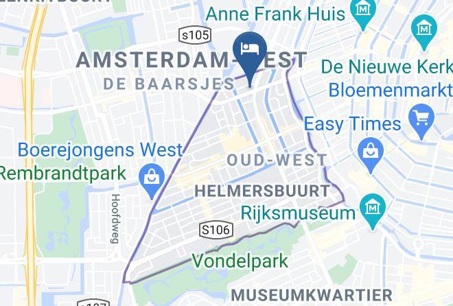 Alp Hotel Amsterdam City Centre Map