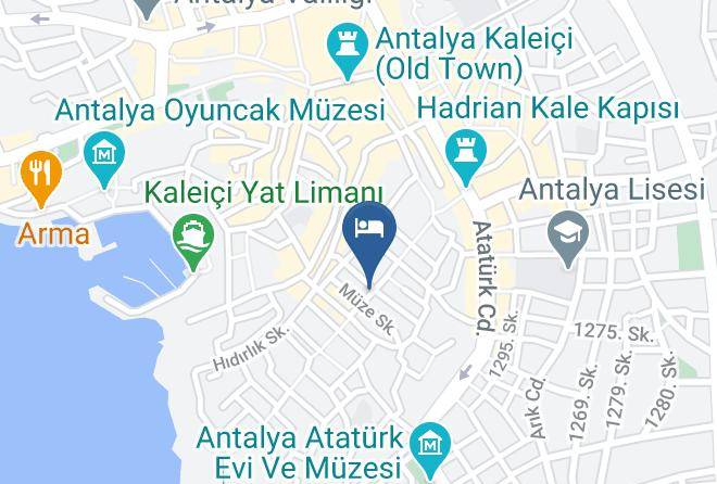 Alp Pasa Hotel Map - Antalya - Muratpasa