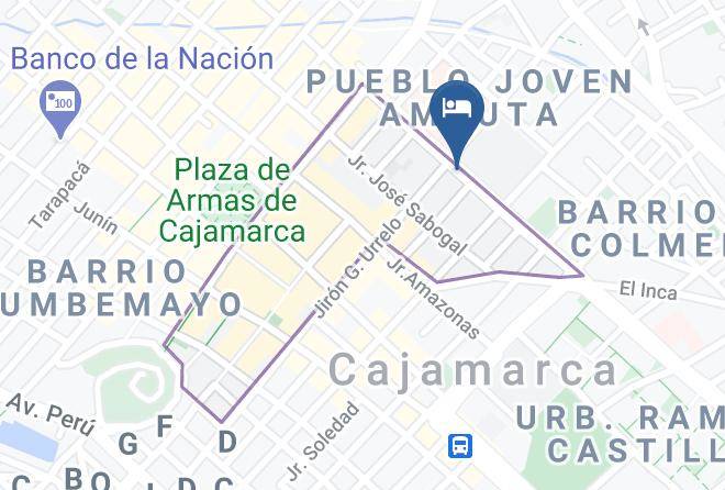 Cajamarca - Hotel Alpamayo Cajamarca Maps