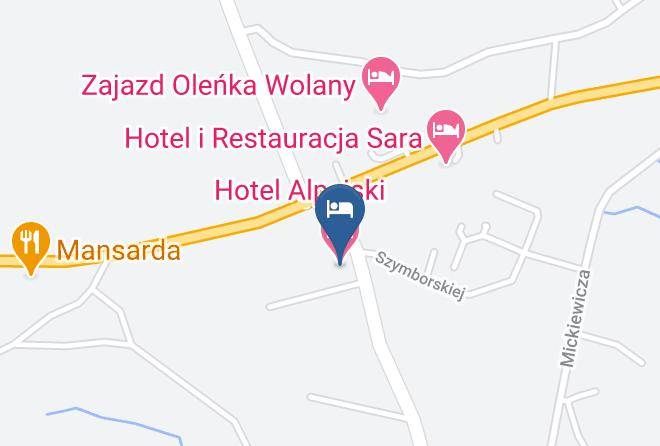 Klodzki - Hotel Alpejski Maps