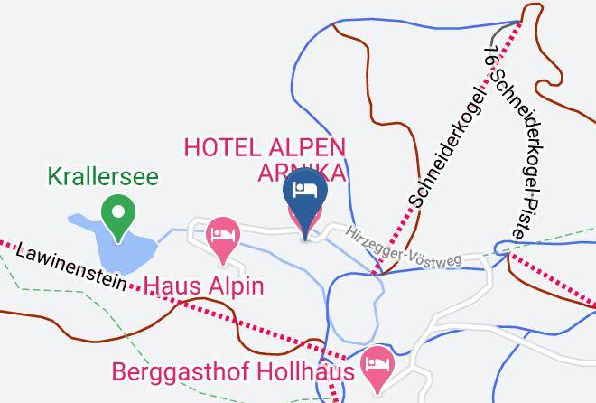 Hotel Alpen Arnika Map