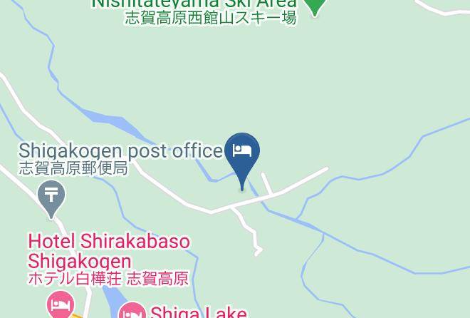 Yamanouchi Townshimotakai District - Hotel Alpen Burg Maps