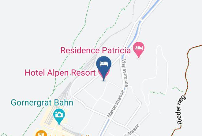 Visp - Hotel Alpen Resort Maps