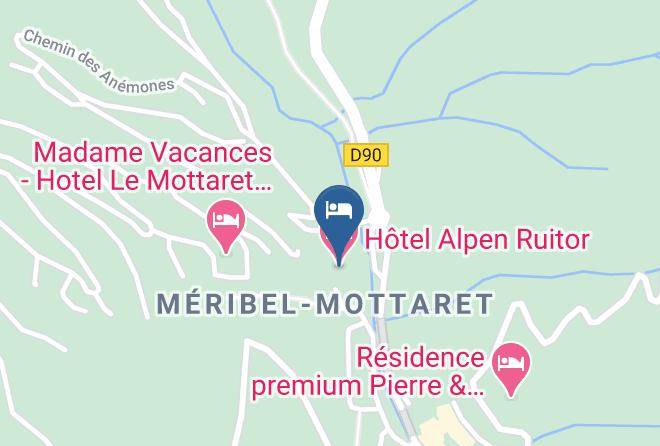Savoie - Hotel Alpen Ruitor Maps