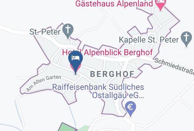 Ostallgau - Hotel Alpenblick Berghof Maps