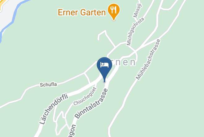 Hotel Alpenblick Ernen Map