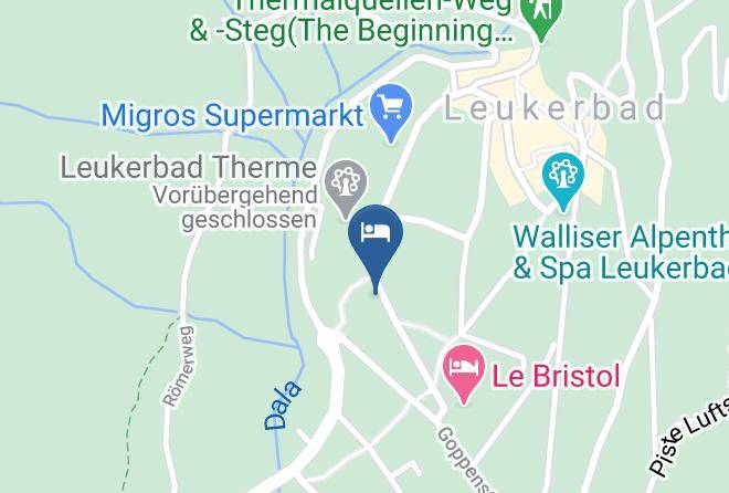 Leuk - Hotel Alpenblick Leukerbad Therme Maps