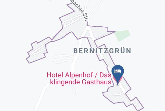 Vogtlandkreis - Hotel Alpenhof Das Klingende Gasthaus Maps