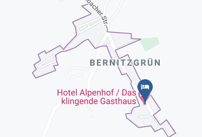 Vogtlandkreis - Alpenhof Gastehaus Maps