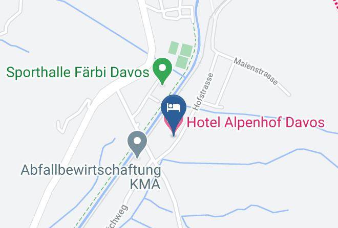 Prattigau Davos - Hotel Alpenhof Davos Maps