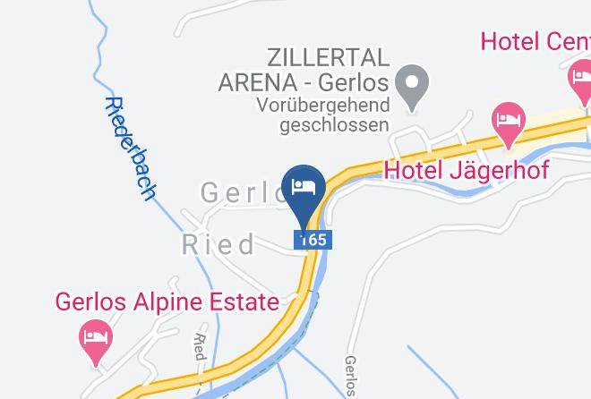 Schwaz - Hotel Alpenhof Maps