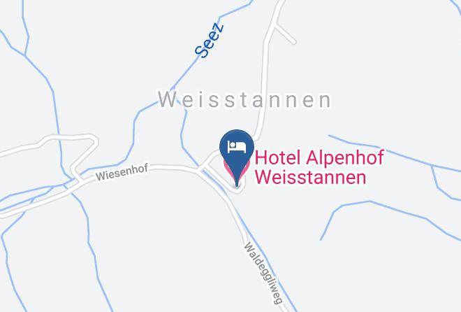 Sargans - Hotel Alpenhof Weisstannen Maps