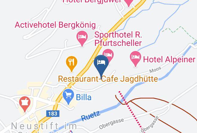 Innsbruck Land - Hotel Alpenresidenz Viktoria Maps