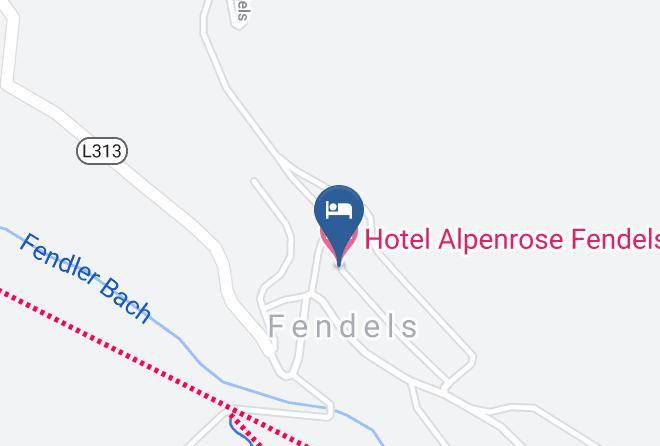 Landeck - Hotel Alpenrose Fendels Maps