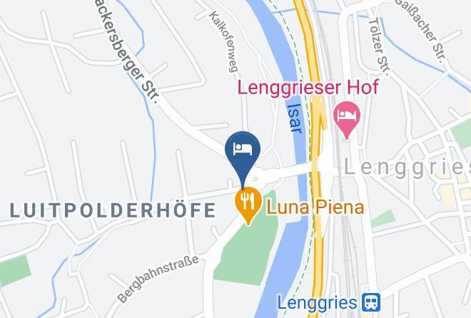 Bad Tolz Wolfratshausen - Hotel Alpenrose Maps