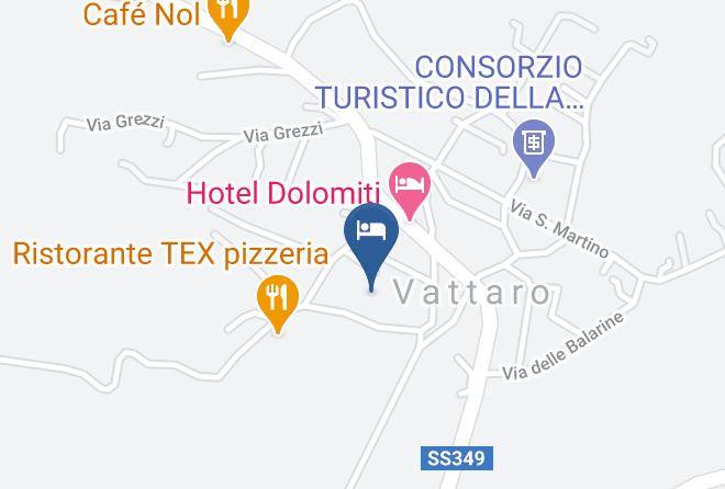 Trento - Hotel Alpenrose Ristorante Spa Maps