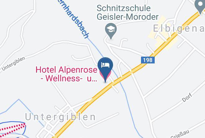 Reutte - Hotel Alpenrose Wellness U Familienresort Maps