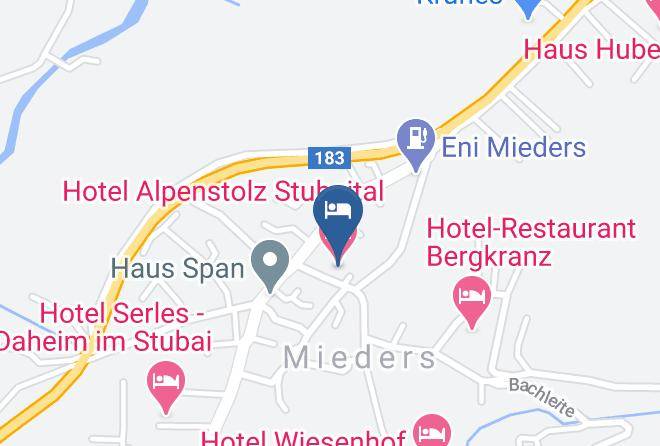 Innsbruck Land - Hotel Alpenstolz Stubaital Maps