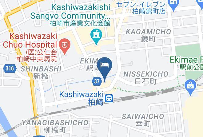 Hotel Alpha 1 Kashiwazaki Map