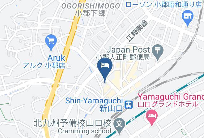 Hotel Alpha 1 Ogori Map