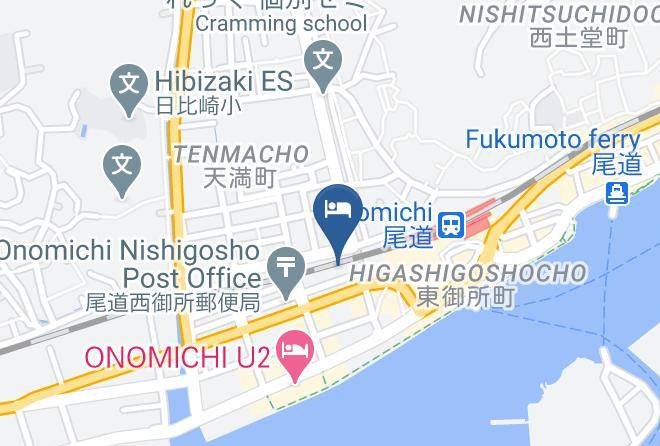 Onomichi City - Hotel Alpha 1 Onomichi Maps
